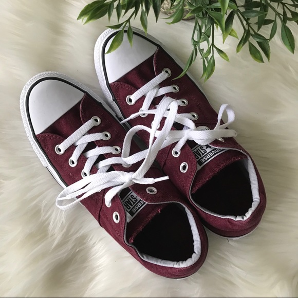 Converse Shoes - Converse All Star Burgundy Madison Sneaker Size 9